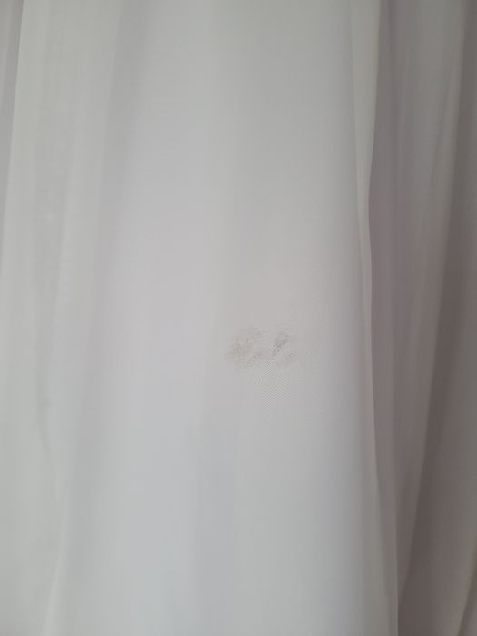 Sukienka komunijna biała literka A lekko rozkloszowana bolerko torebka