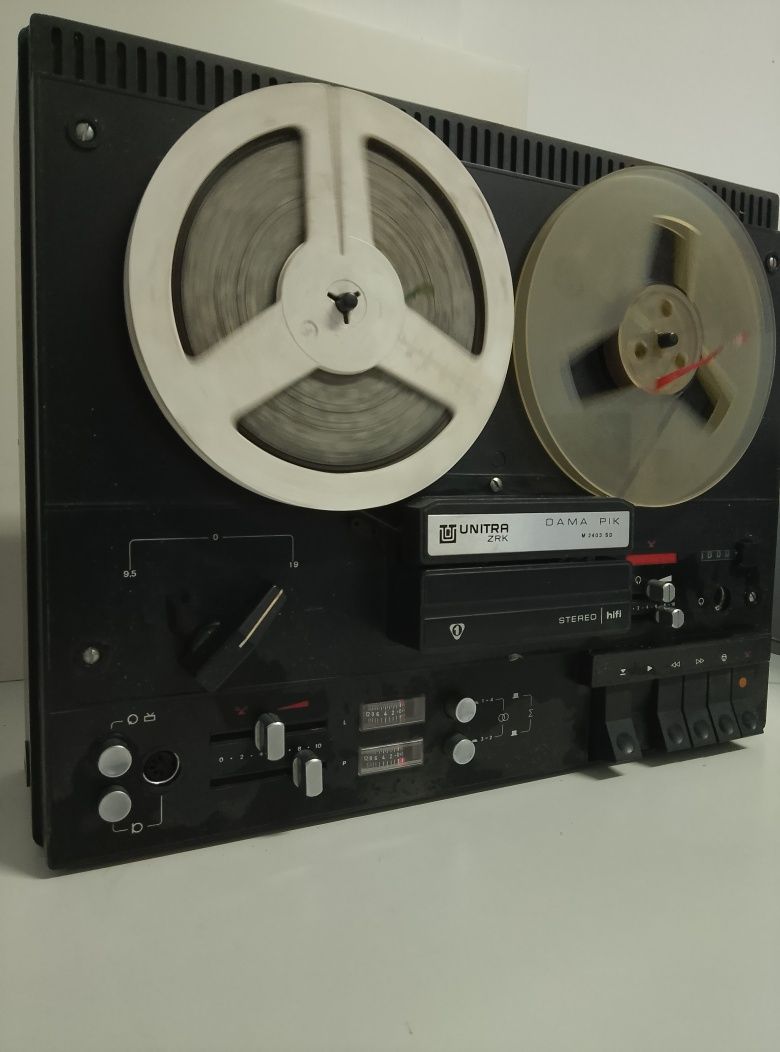 UNITRA dama pik M 2403 sd magnetofon szpulowy  stereo hifi