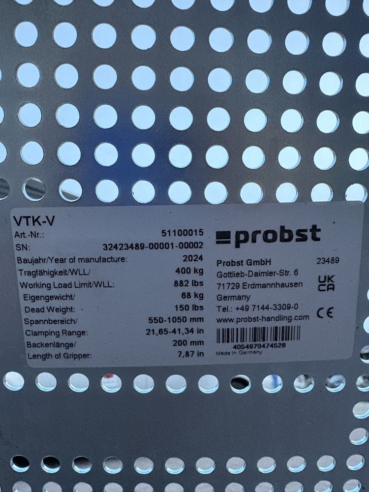 Wózek brukarski Probst VTK-V