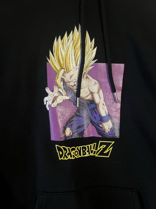 Худі чорне тепле Dragonbalz аніме