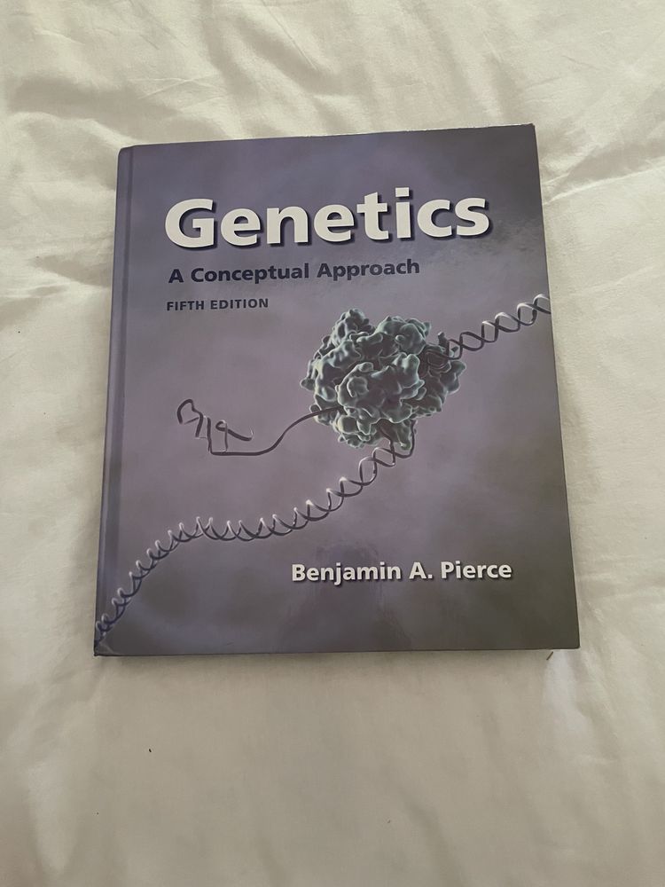Genetics- A Conceptual Approach , Benjamin A.Pierce