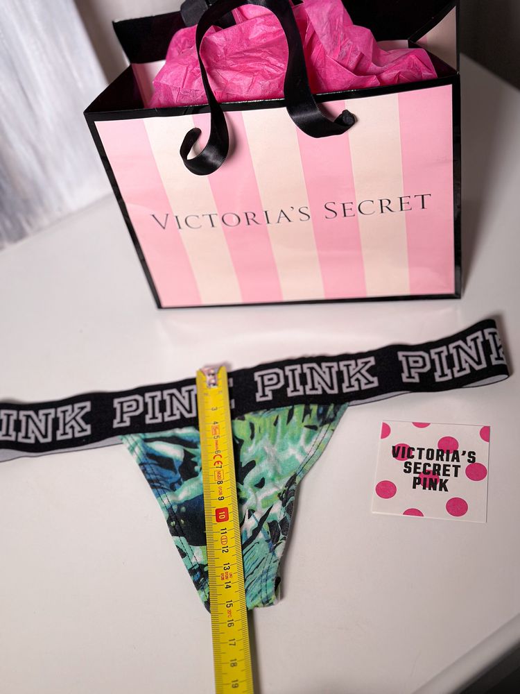 Majtki Victoria’s Secret stringi xs 34