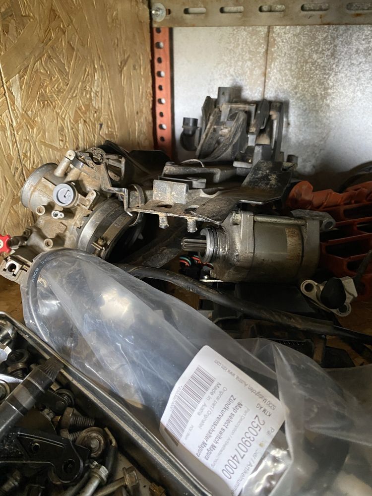 Ktm sxf 250 na czesci stator magneto sprzegło moduł cylinder