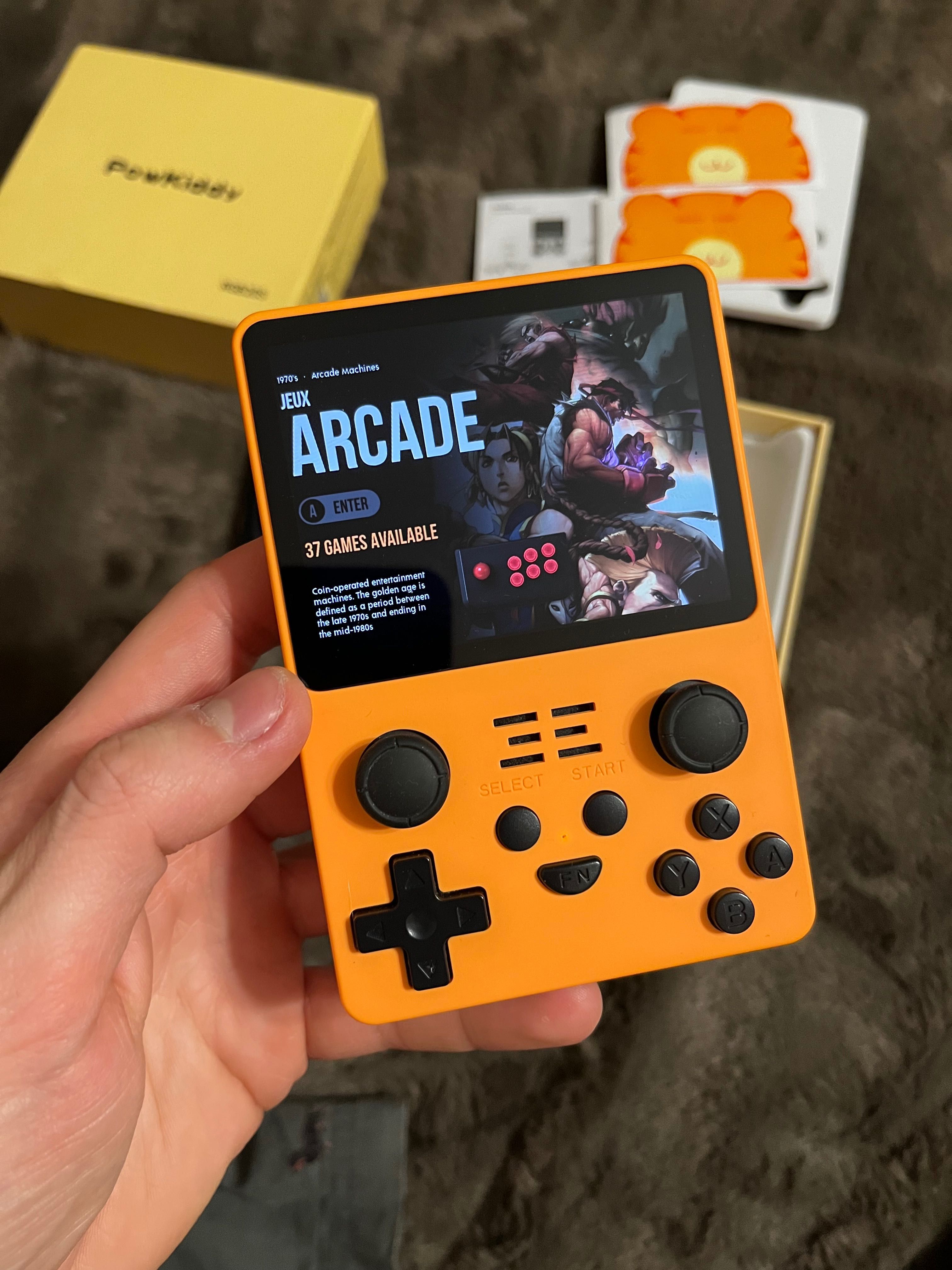 Ręczna retro konsola do gier Powkiddy RGB20 - RETRO, NES, SNES,GAMEBOY