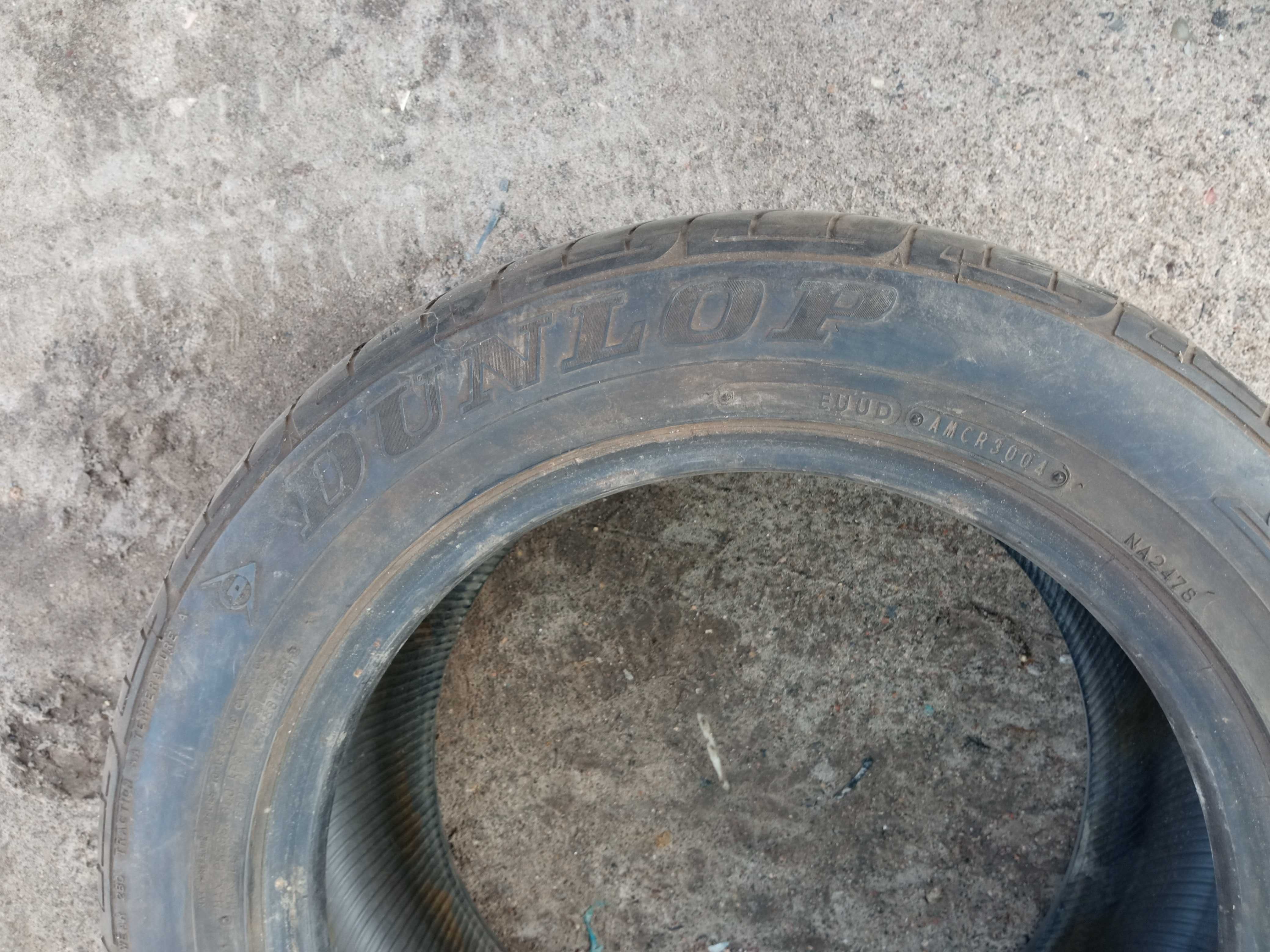 215/55 r16 Dunlop SP Sport 9000 одиночка колесо шина резина 1шт