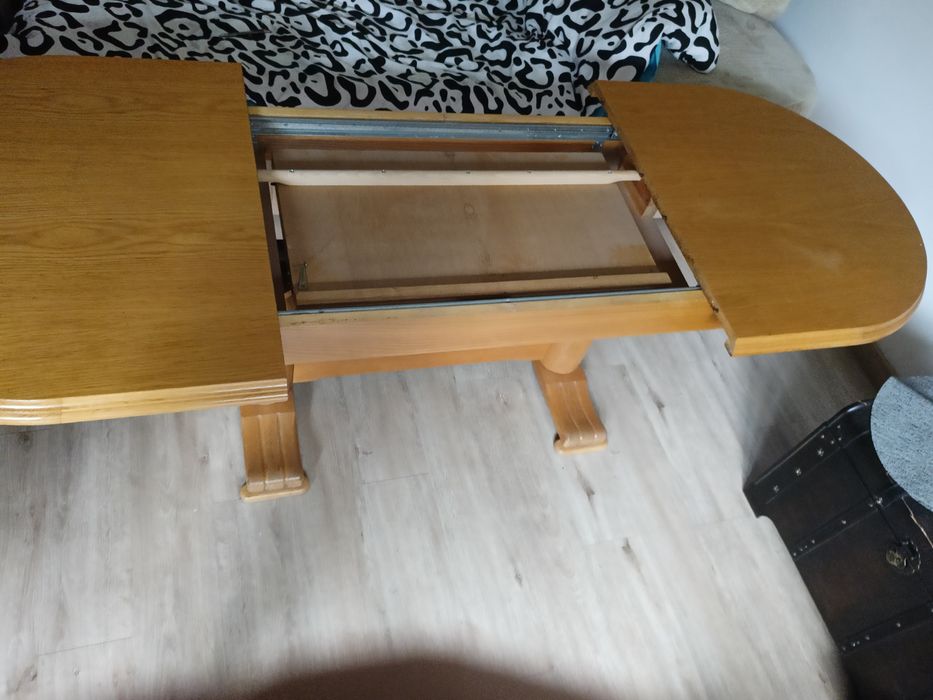 Stół lawa rozkładany debowy