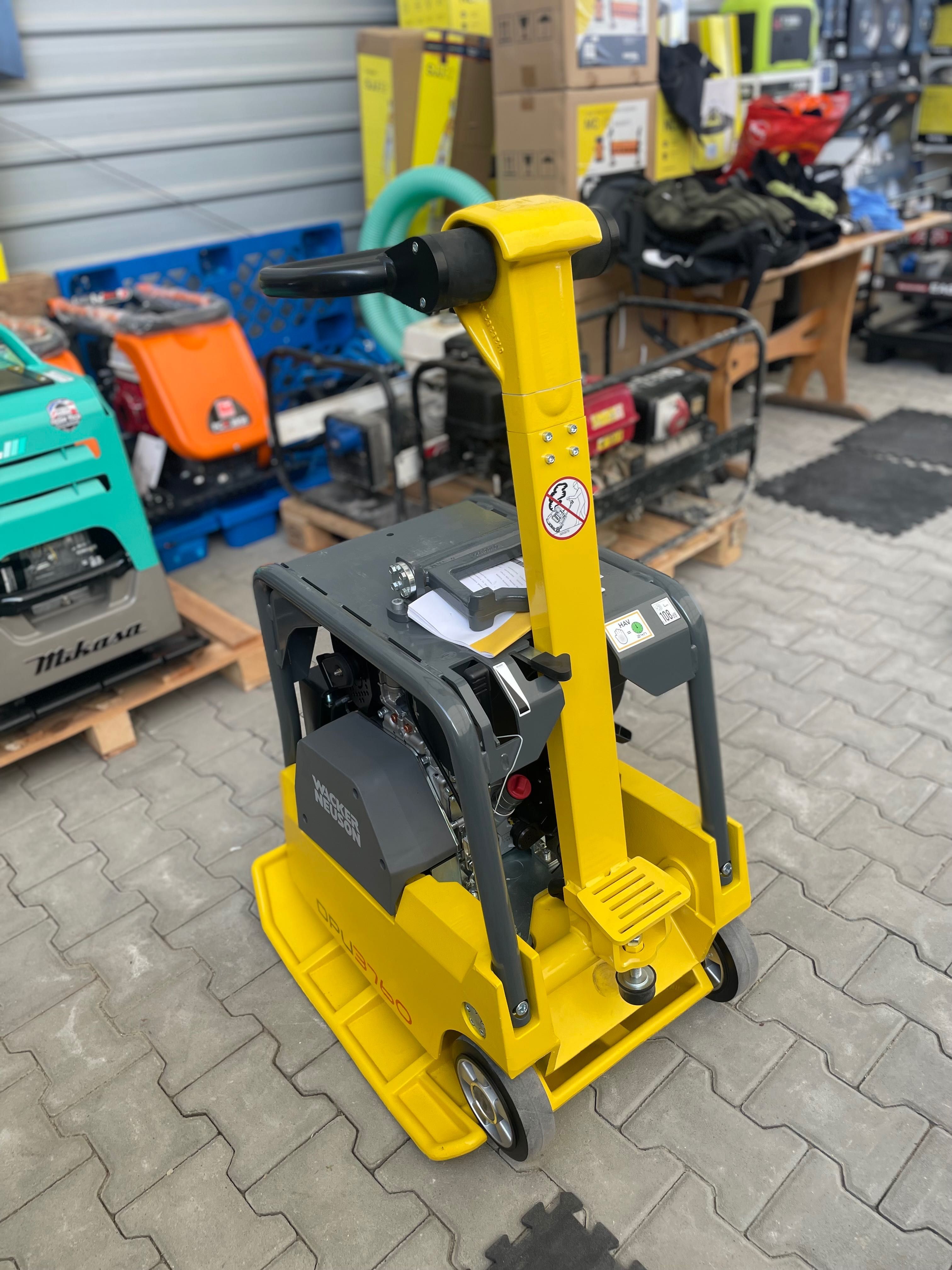 Zagęszczarka WACKER NEUSON DPU 3760 Hets 37kN 275 kg Nowa FV
