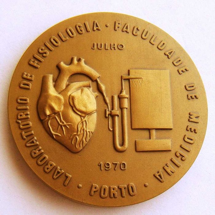 Medalha de Bronze Medicina Prof Dr Afonso Guimarães Fisiologia 1970