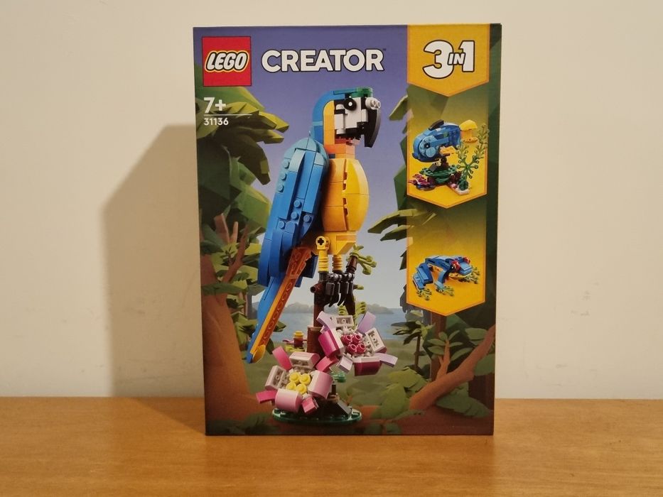Lego Creator 3-in-1 31136 - Papagaio Exótico [novo]