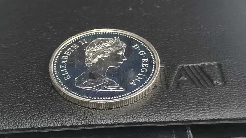 1 dollar  Kanada Elizabeth II 1974  Srebro*Lustro