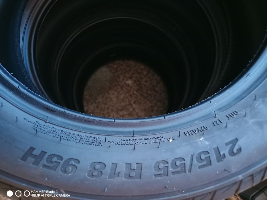 Opony Kumho 215/55/18 Lato Jak Nowe