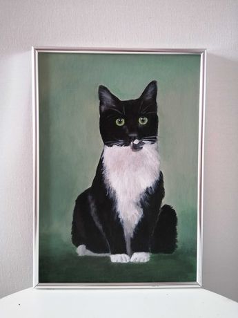Obraz akrylowy kot akryl