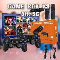 Игровая приставка Game Box X8 Smart TV 64 ГБ HDMI 8K 10000 игр Dendy