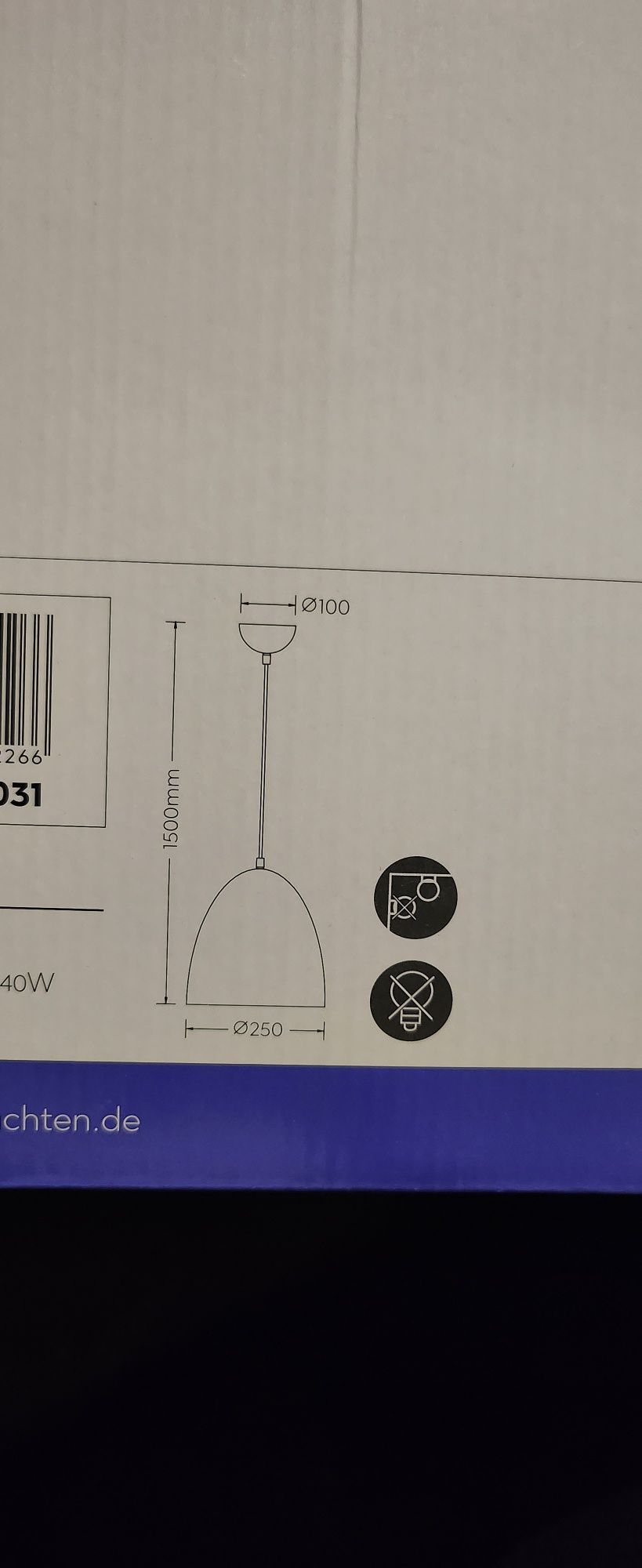 Lampa wisząca Tilda nowa