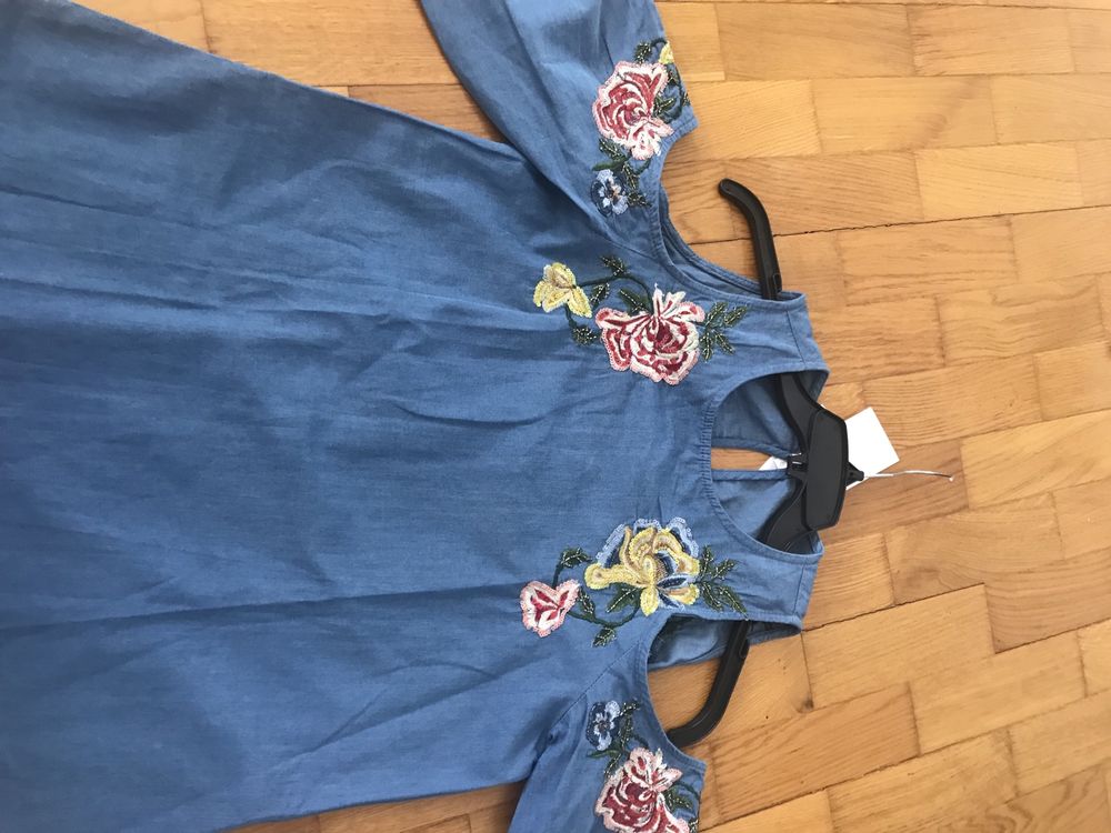 Krutka sukienka Zara S nowa z krtka