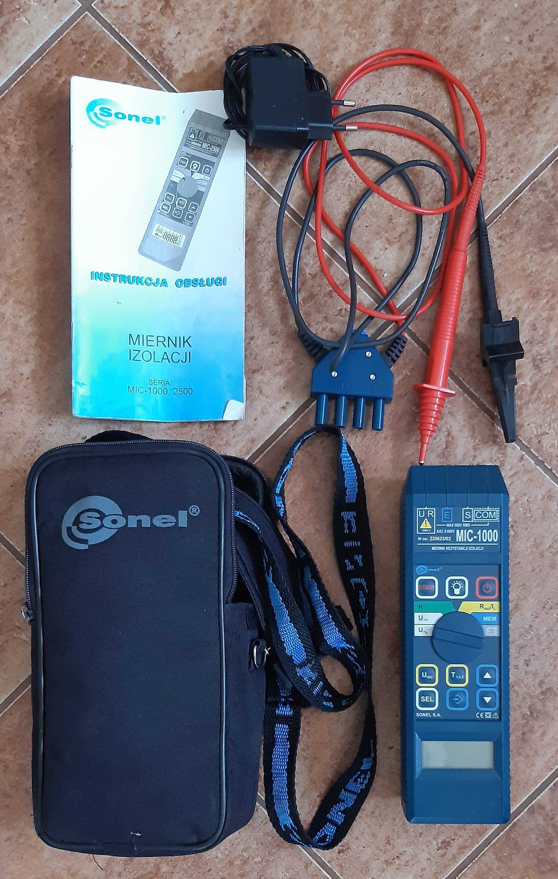 Miernik Sonel rezystancji izolacji MIC-1000