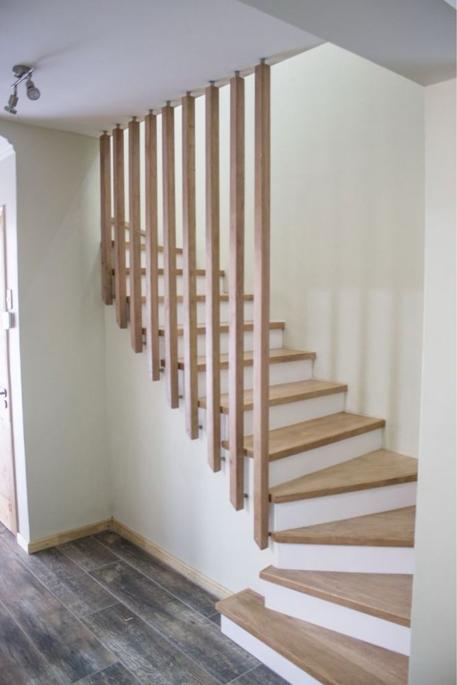 Виготовлення деревяних сходів/Изготовление деревянных лестниц