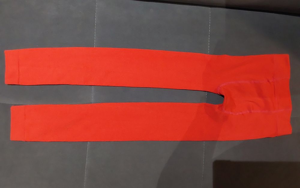 Ocieplane getry czerwone '