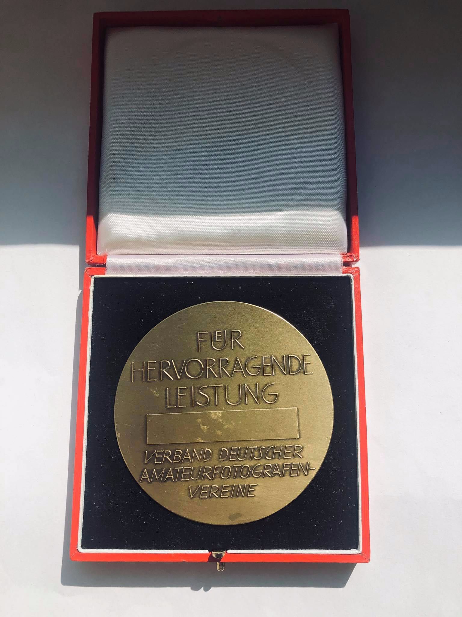 Medal VDAV Stowarzyszenie Niemieckich Fotografów Amatorów 120g