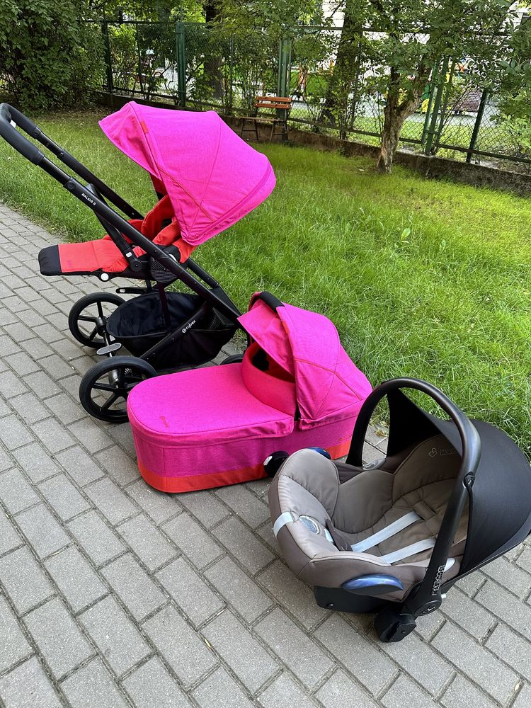 Wózek 2w1 , 3w1Cybex balios,nosidełko cybex