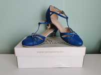 Buty taneczne 37 niebieskie