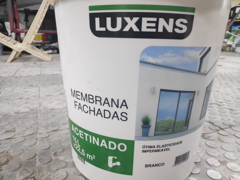 Tinta Membrana Elástica Fachadas Luxens