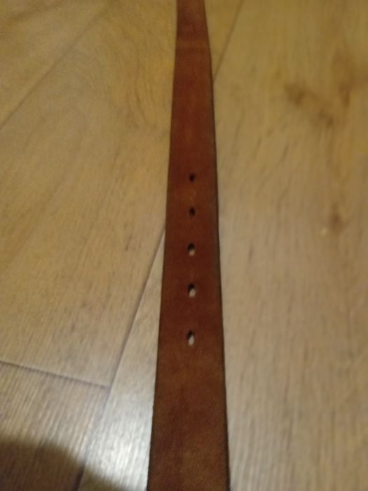 Кожаный ремень новый