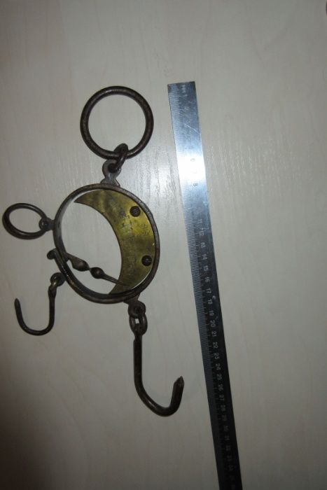 Старинные весы / Кантарик С (с клеймом "ED"), двухмерные