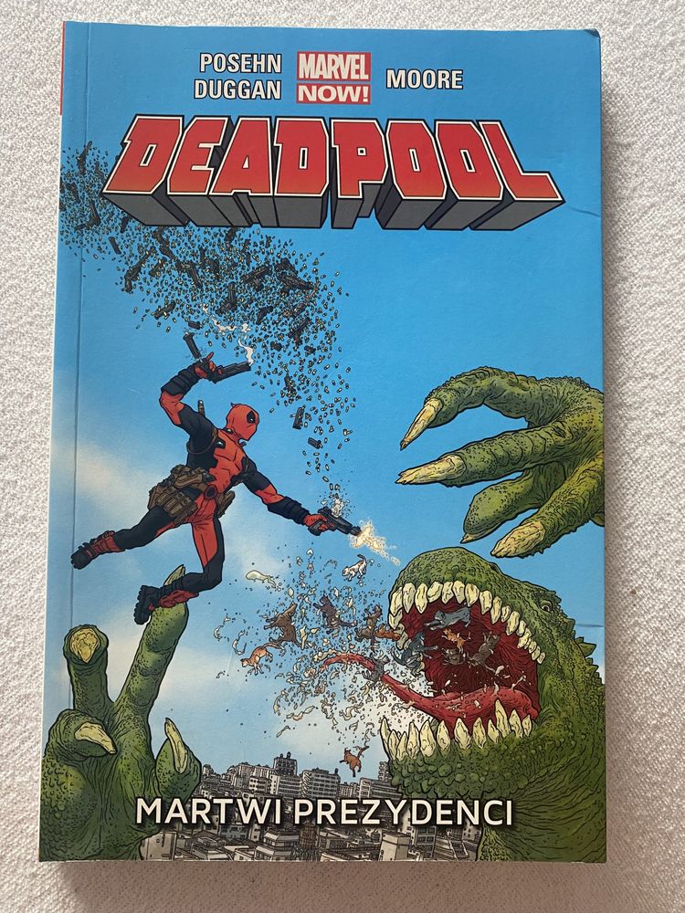 Deadpool Martwi Prezydenci komiks marvel