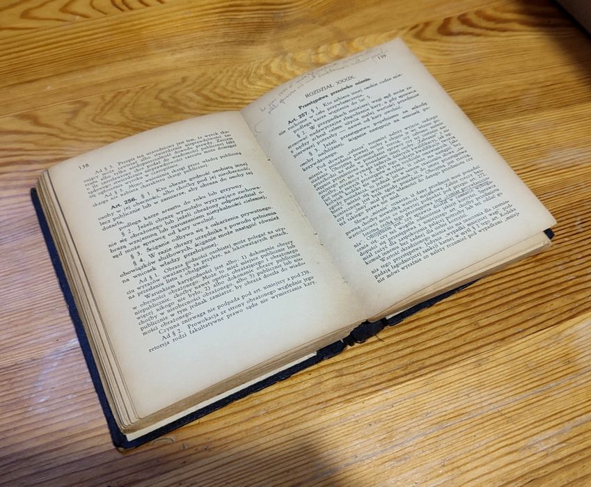 Polski Kodeks Karny z 11.VII.1932 r., Lwów 1932 - ORYGINAŁ