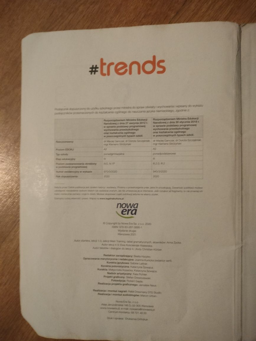 Trends 3 podręcznik