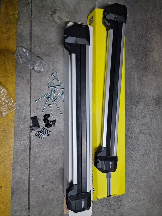 Turtle Ski rack apex 6 silver