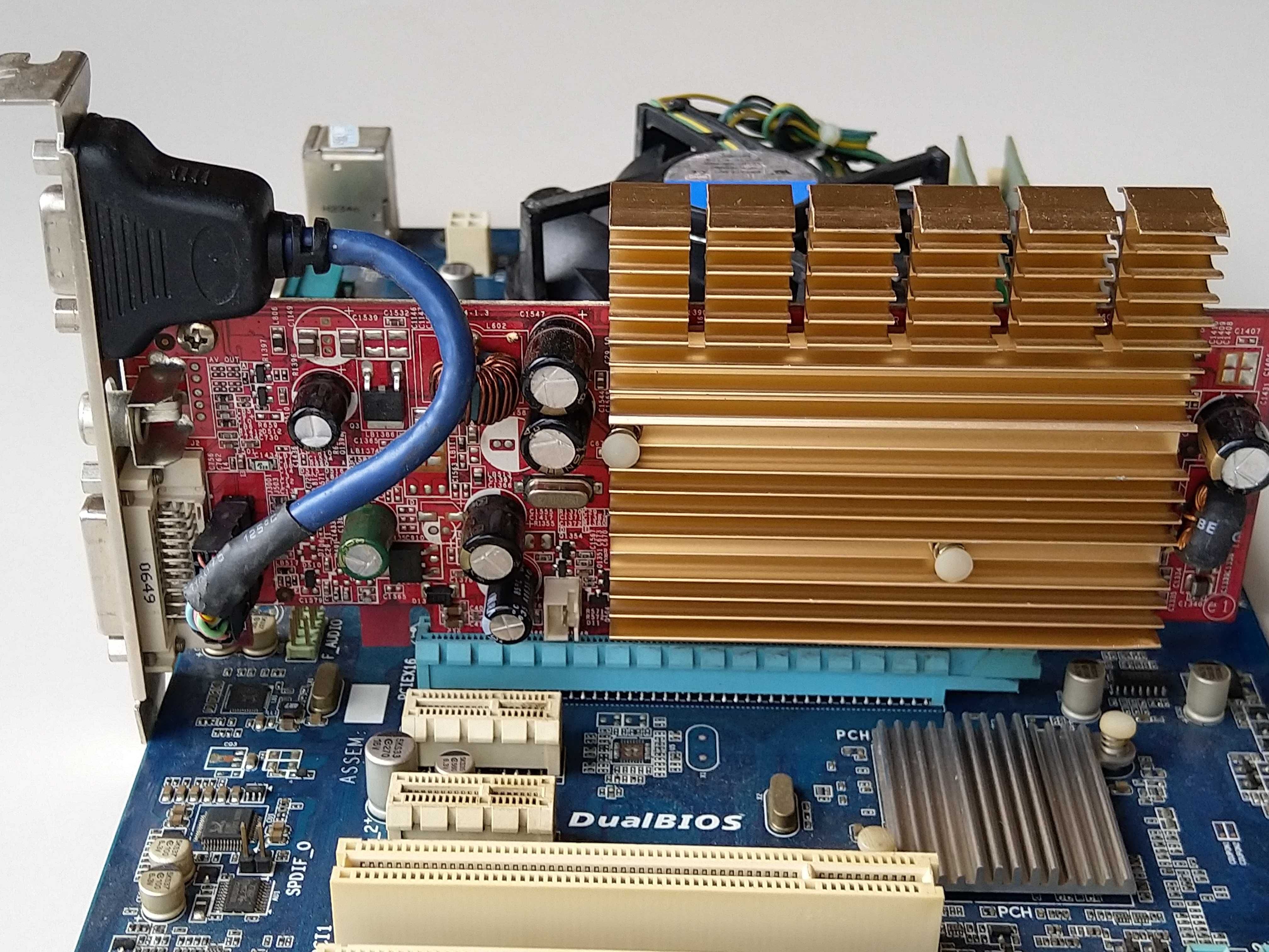 Набор ПК для учебы: i3-3240 + GA-P61-S3 + 4 ГБ DDR3 + GeForce 7300 SE