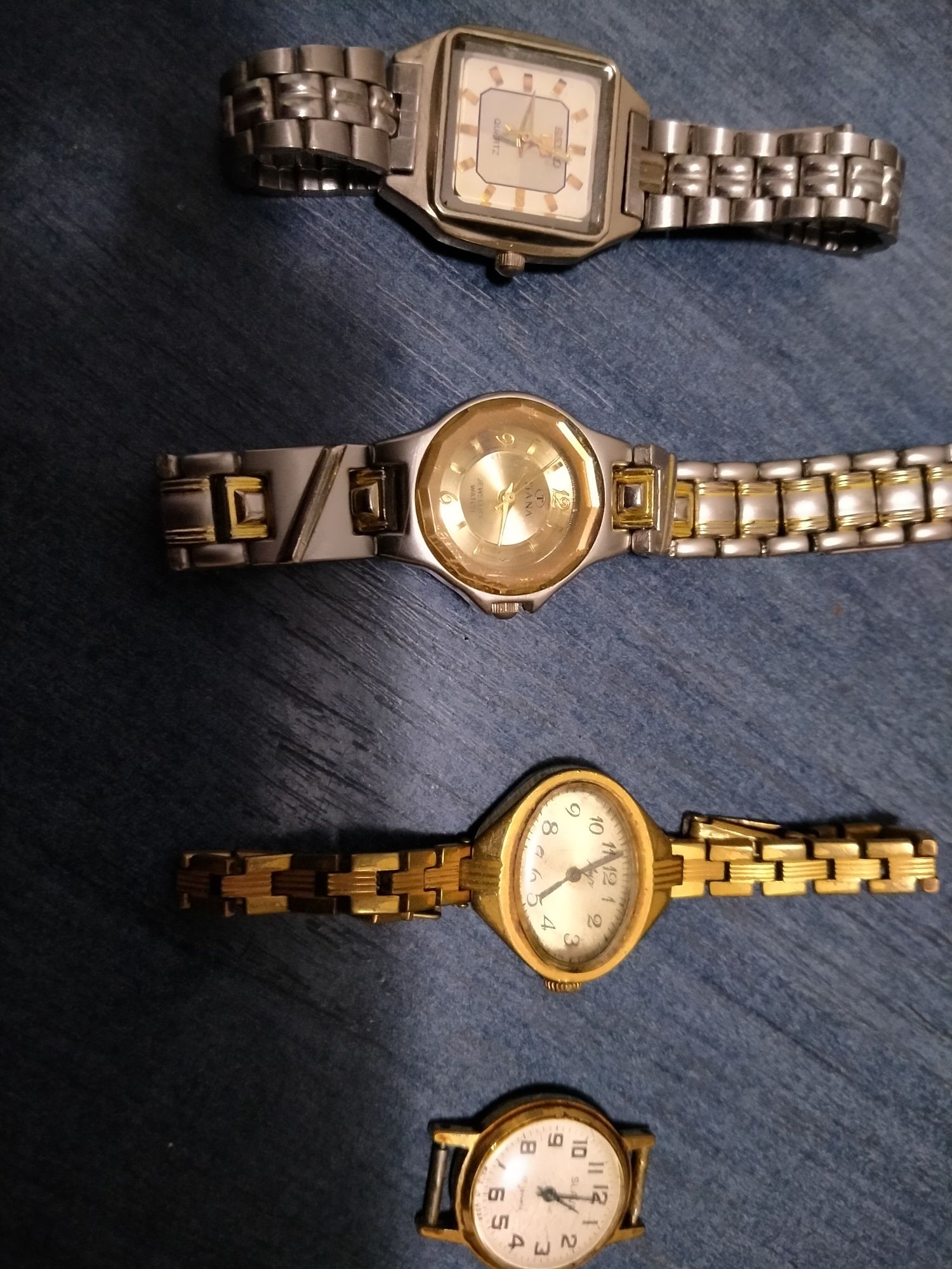 Продам женские и мужские наручные часы времён СССР - Слава, Сейко, Луч