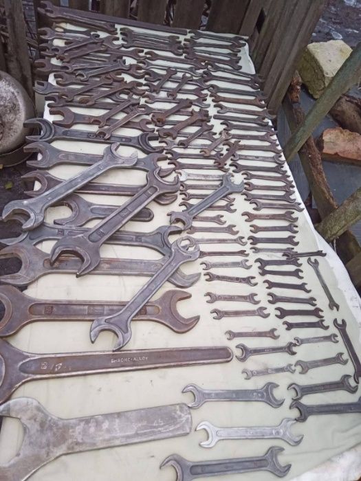 Продам ключі рожкові (одно і двусторонні, посилені, рідкісні, антік)