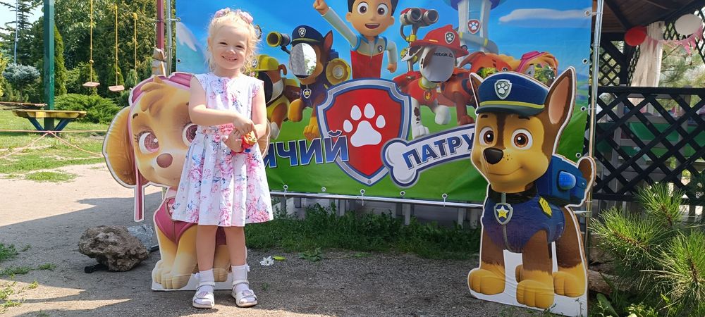 Сдам в аренду баннер, фото зона с тематикой Щенячий патруль + фигуры