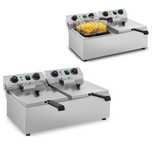 frytownica nastawna gastronomiczna elektryczna timer 230 v 2 x 32 qmx