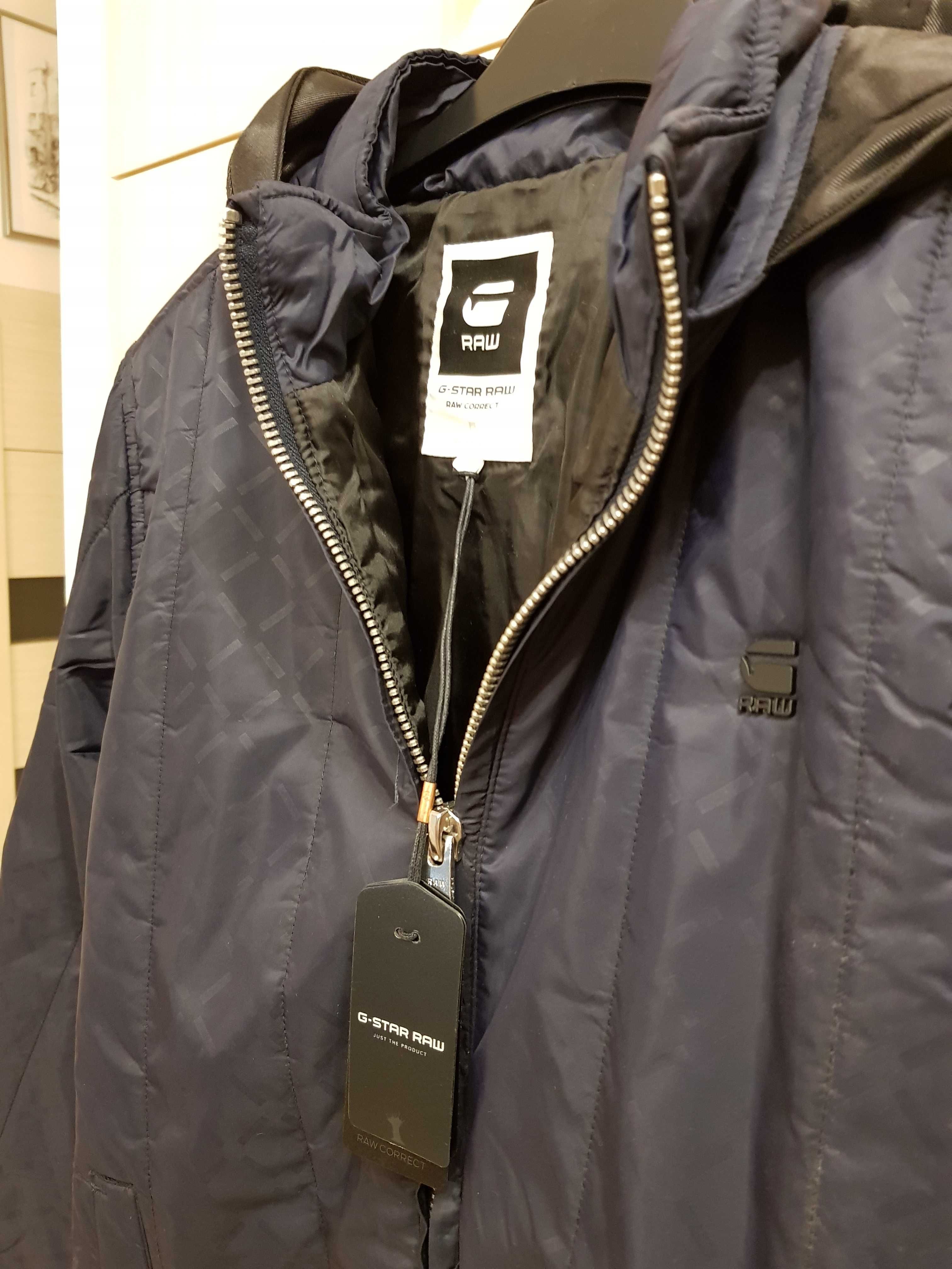 G-STAR RAW Kurtka M Correct Men's Diamond Quilted nowa z metka granat