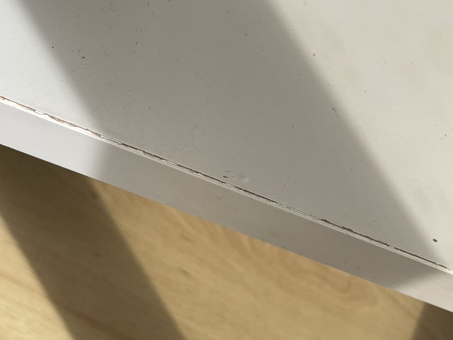 Secretária IKEA branca simples Lagkapten/ Adils