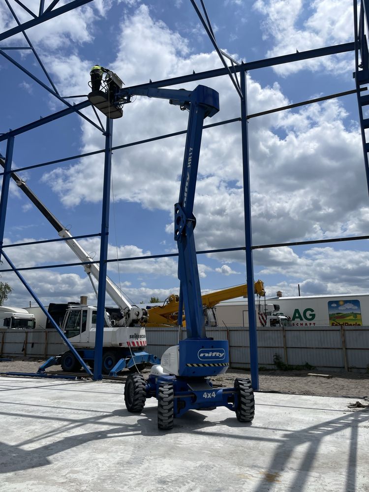 Оренда підйомників ножничні,колінчасті підйомникі Niftylift Skyjack