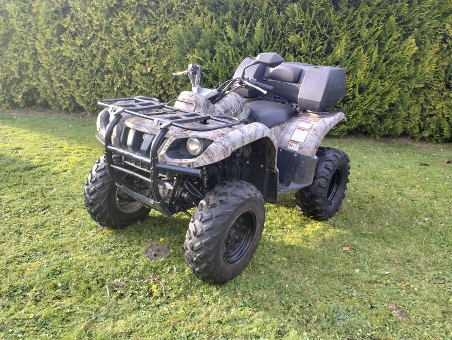 Yamaha Grizzly 660 4x4, kufer, Homologacja