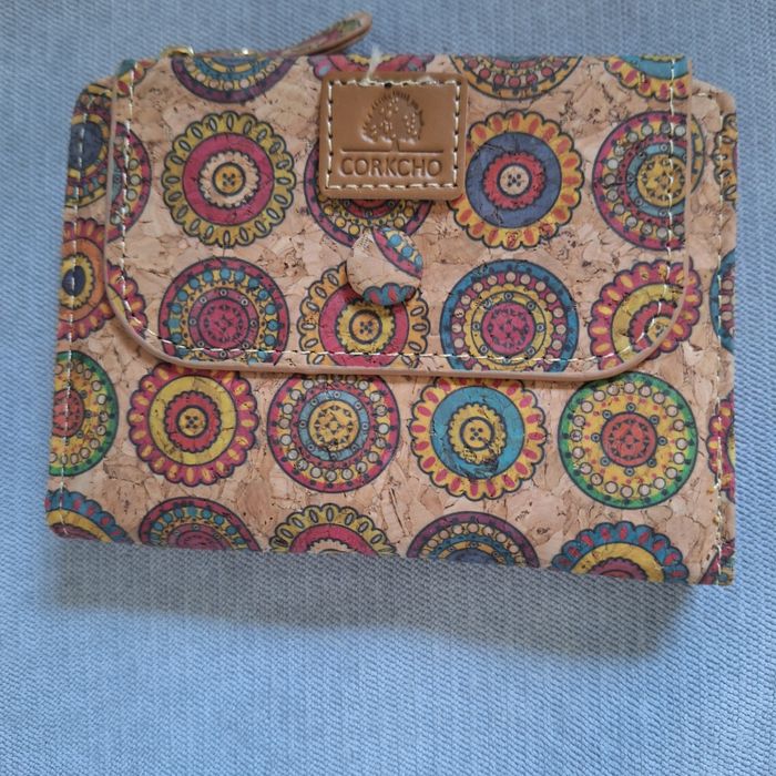 Portfel damski z korka