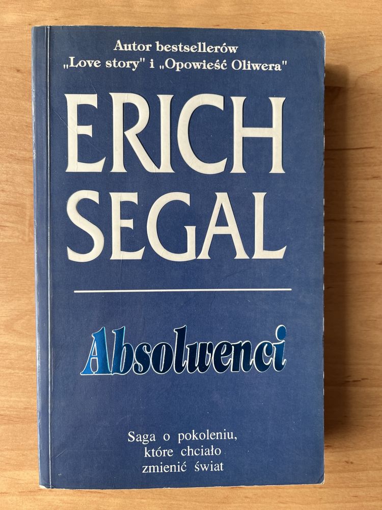 Erich Segal, pięć książek jego autorstwa