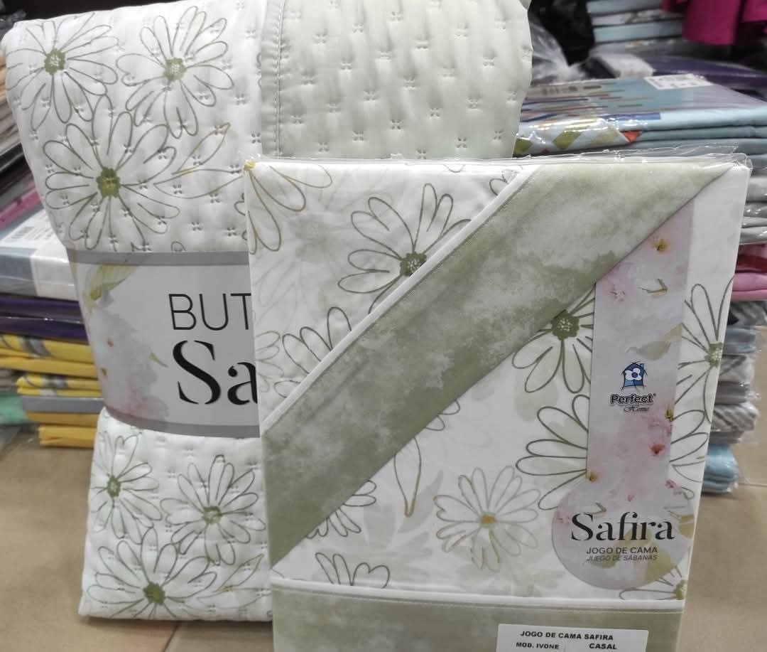 Conjunto de cama safiras