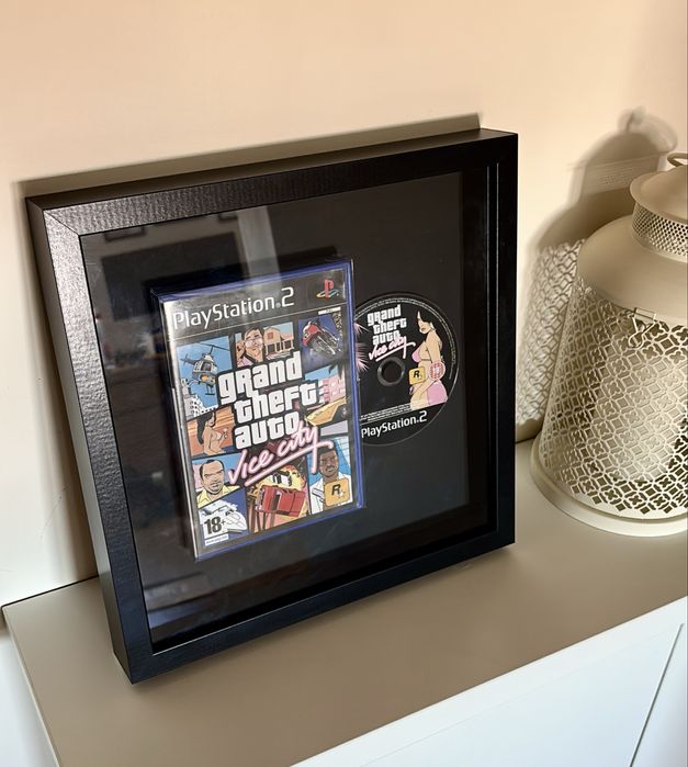 Vice City PS2 em Moldura Funda