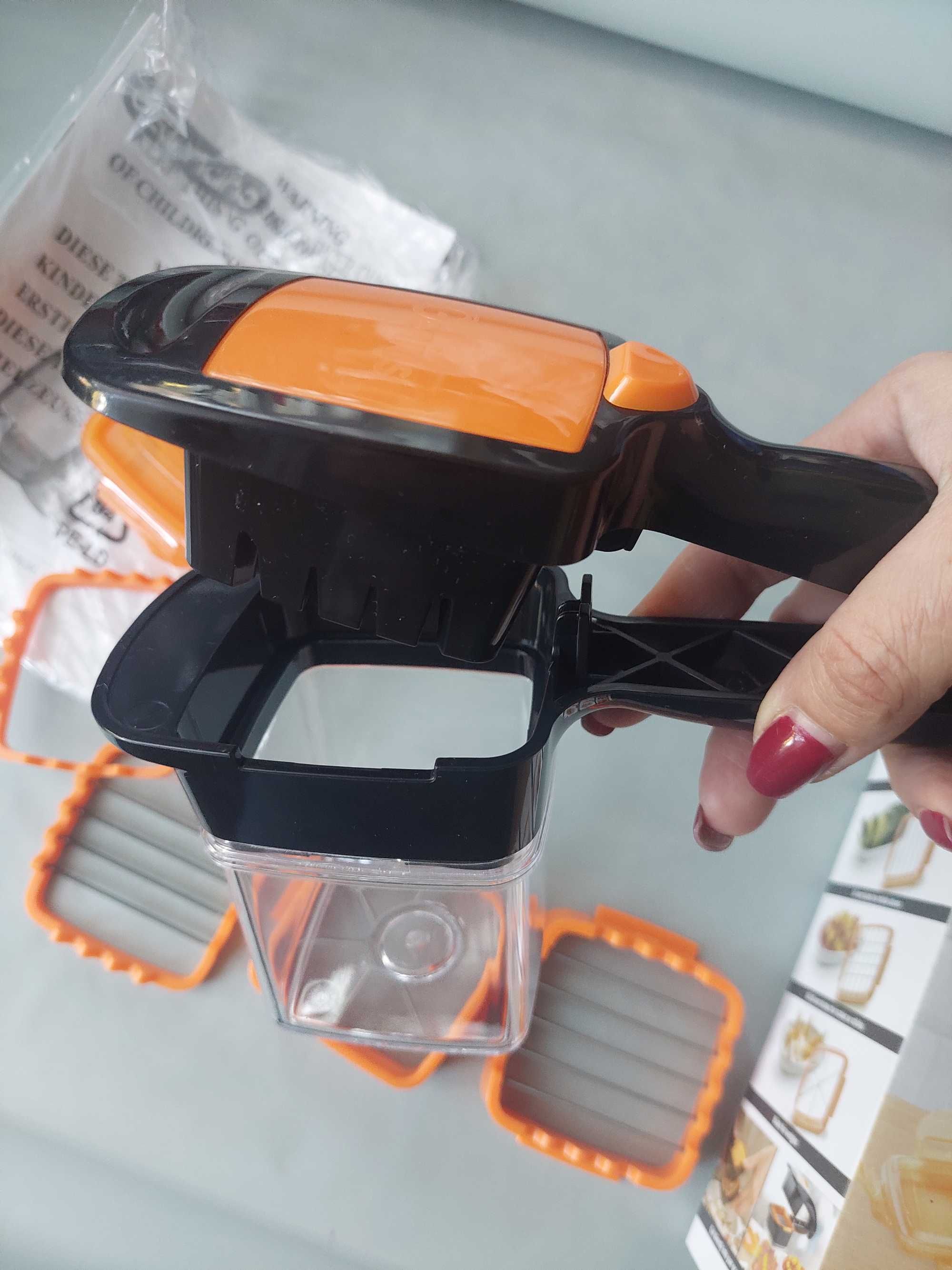 Овочерізка Nicer Dicer quick, подрібнювач, мультислайсер