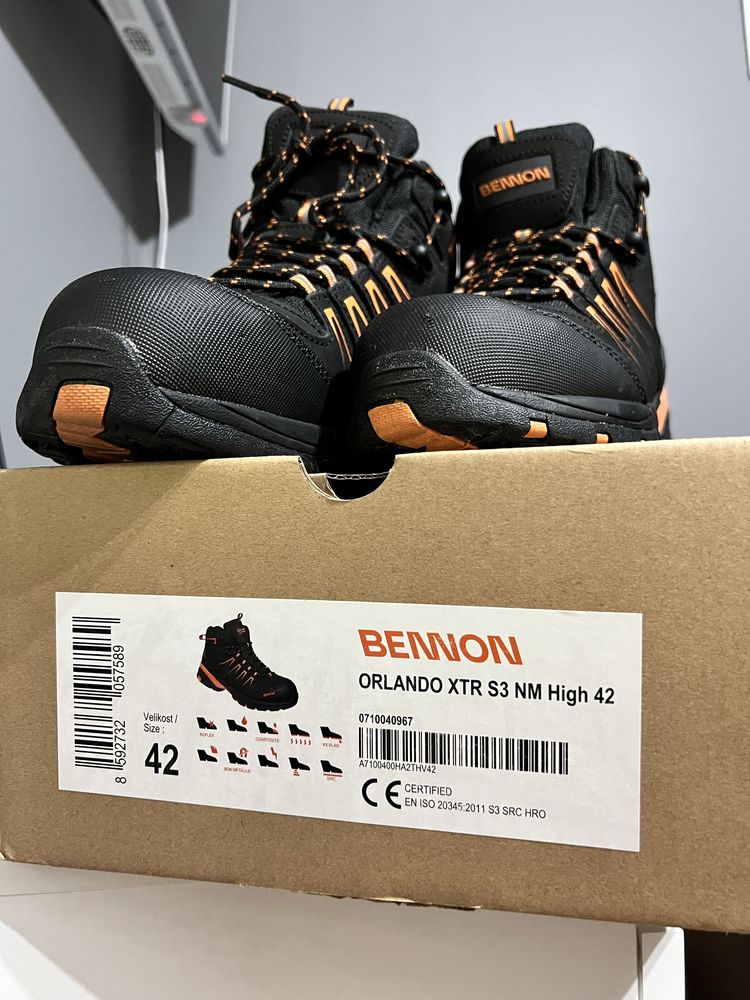 Buty Obuwie robocze Bennon Orlando XTR S3 NM HIGH 41