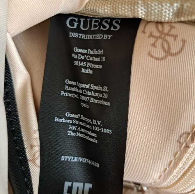 Сумка чоловіча GUESS  Сумка мужская Гесс Гуес ОРИГІНАЛ Vezolla барсетк