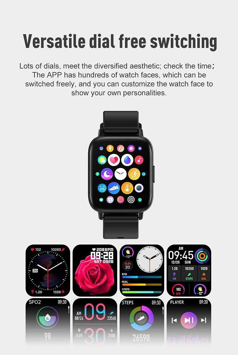 Smartwatch Inteligentny zegarek 1,69" kwadratowy I22,  spp64