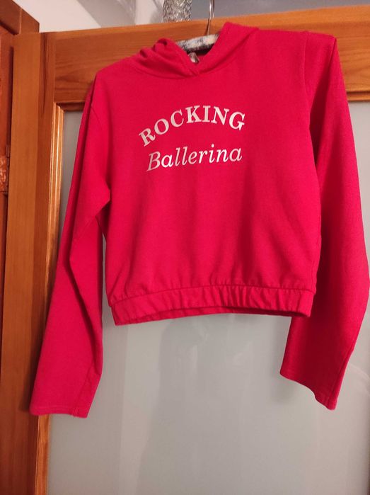 Bluza dresowa dziewczęca